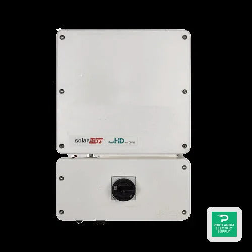 SolarEdge HD-Wave 10.0kw 1-ph Inverter - SE10000H-US000BNU4 — side angle