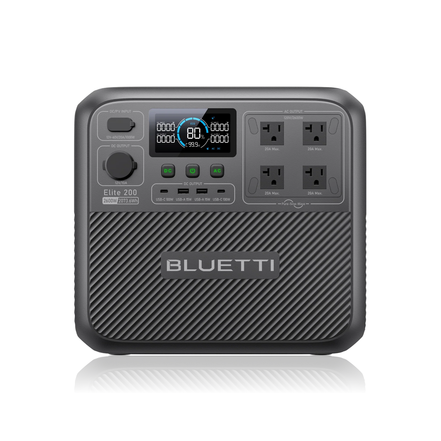 Bluetti Premium 200 V2 2700W | 2073.6 Wh Portable Power Station