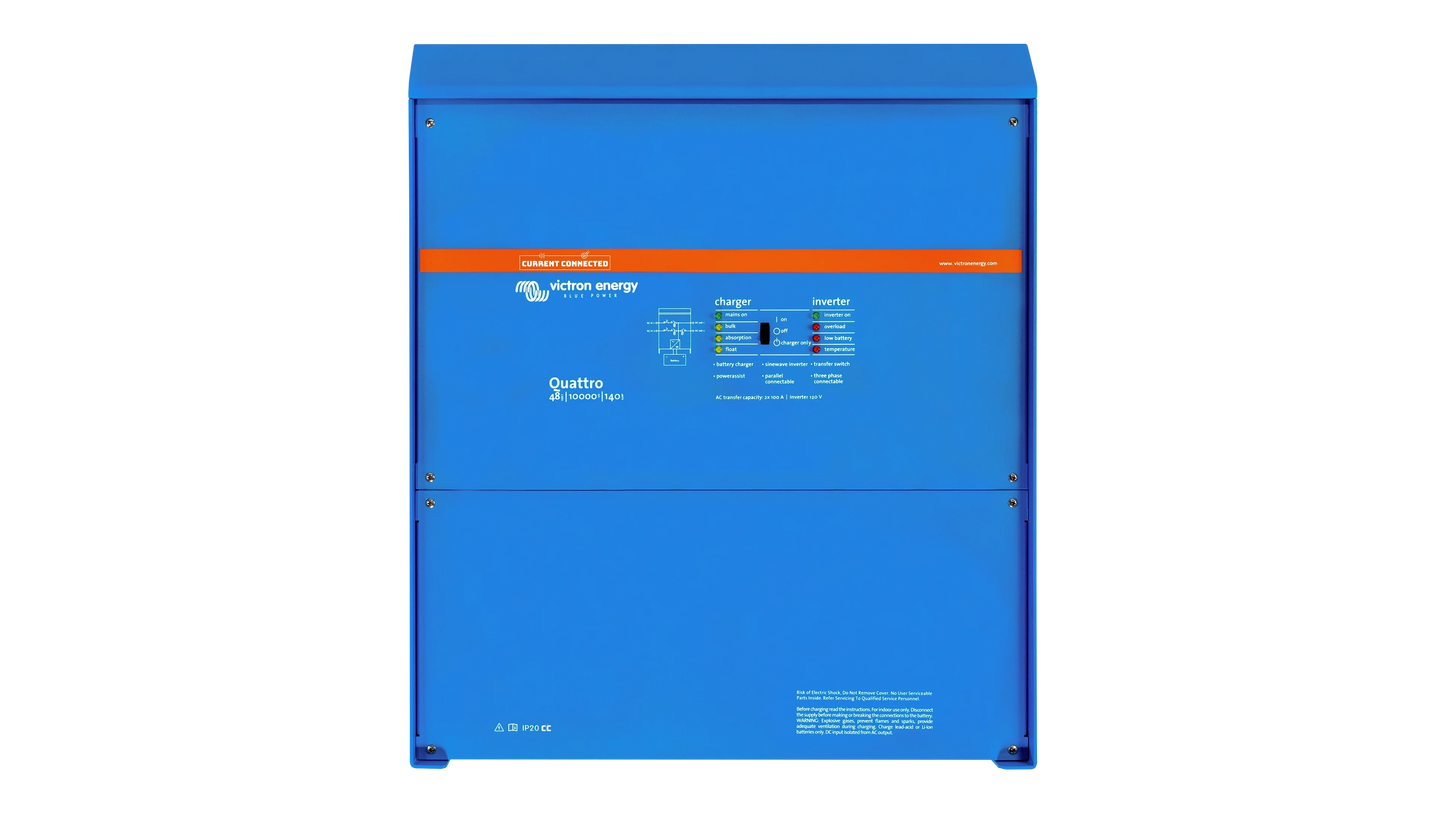 Victron Quattro 48/10000/140-100/100 120V Multifunctional Power Conversion Device QUA483100102