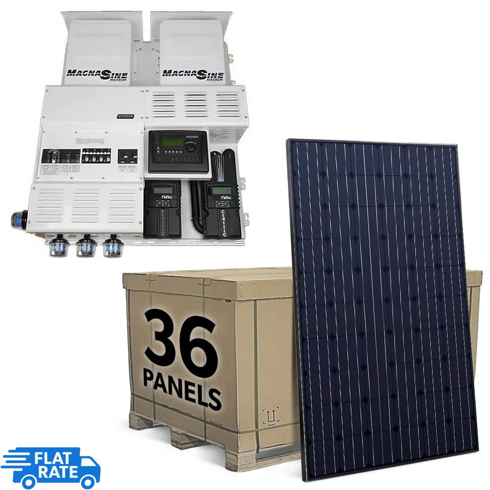 11.5 36-Panel Heliene Off-Grid Solar System