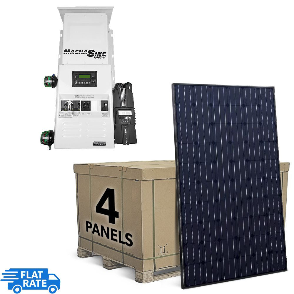 1.3 4-Panel Heliene Off-Grid Solar System