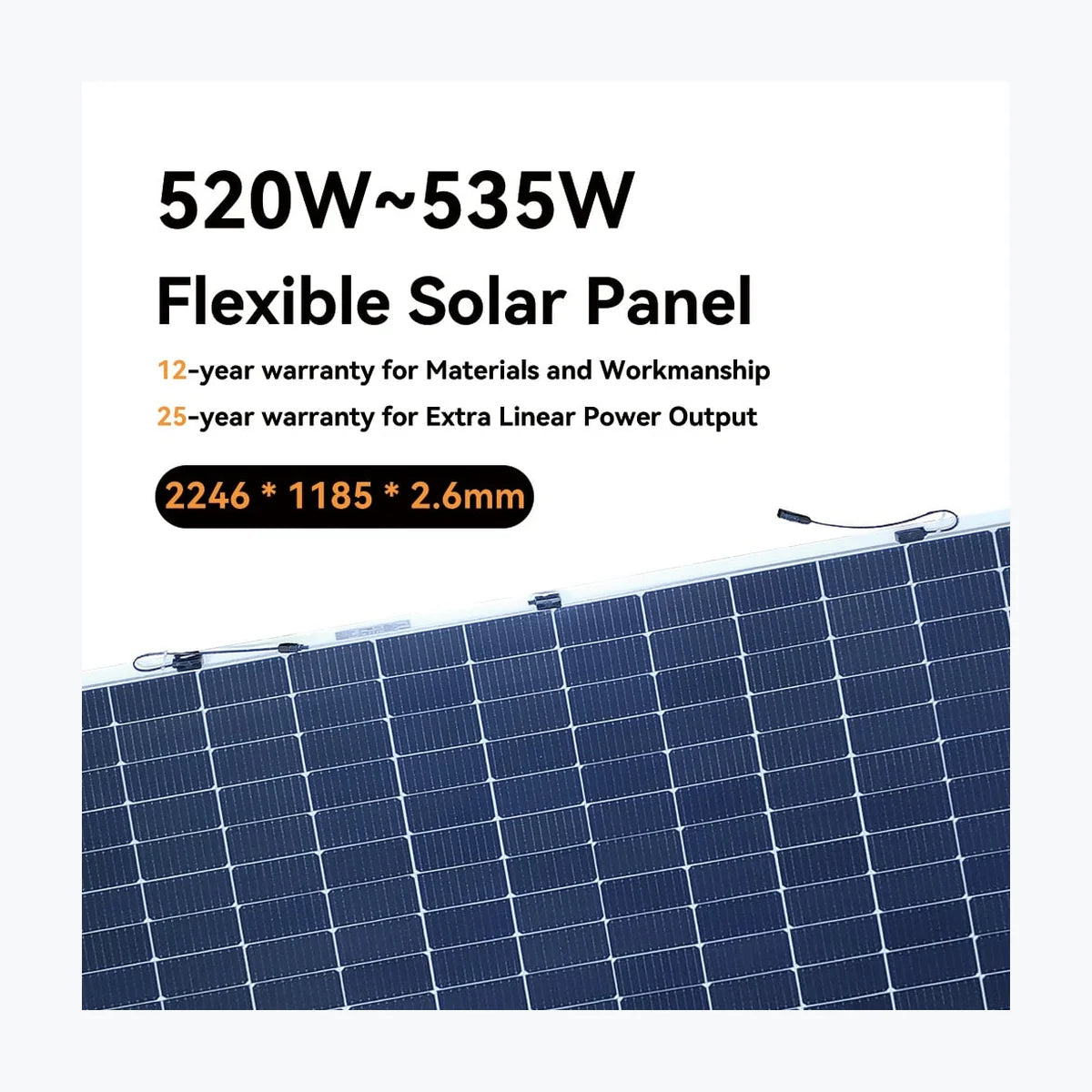 Kinse Solar KS535-144M182-FL — Kinse Solar module (ENF-verified)