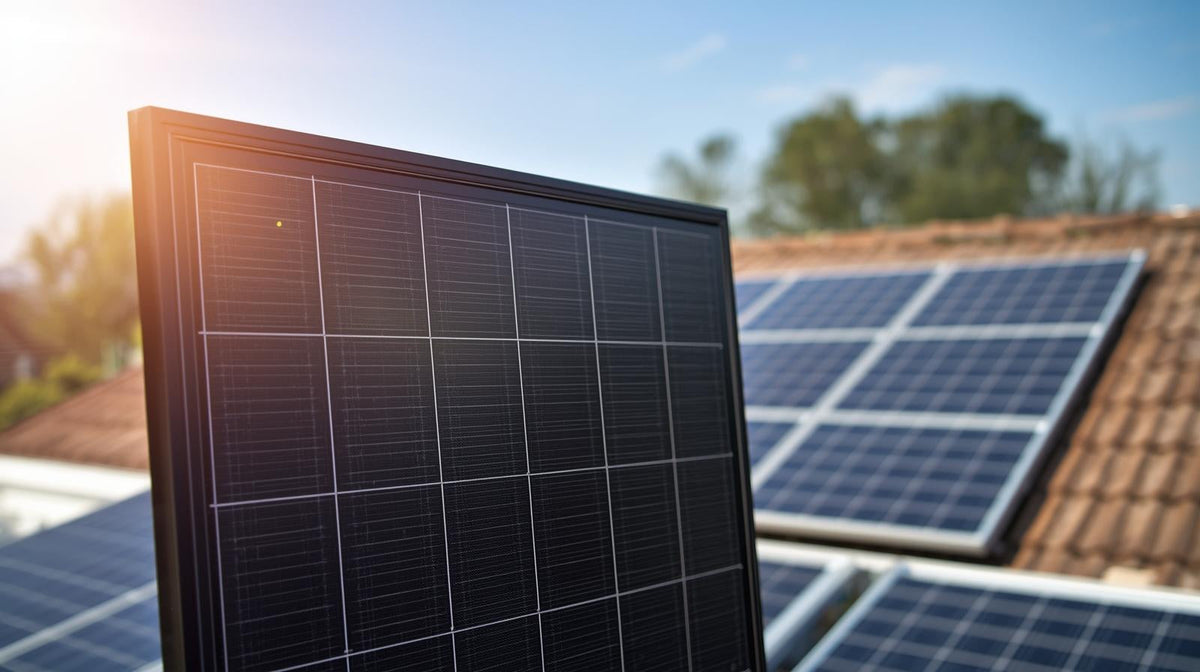 ZNSHINE 405W black-on-black 108 half-cell mono solar panel, model ZXM7-SH108-405/M
