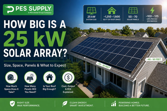 How Big Is a 25 kW Solar Array Complete Size Guide