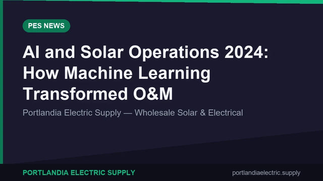 AI and Solar Operations 2024: How Machine Learning Transformed O&M