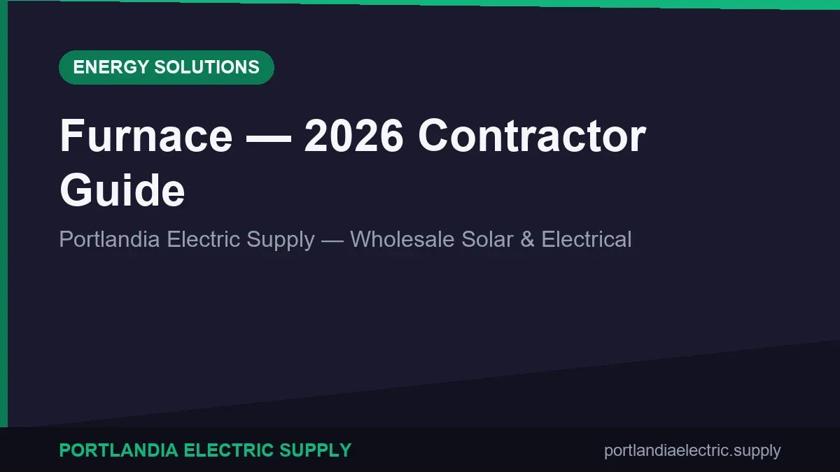 Furnace — 2026 Contractor Guide