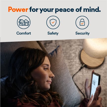 Generac Home Standby Generator control panel