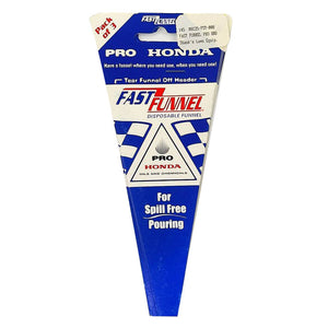 Honda 08C25-FST-000 Disposable Cardboard Flat Folding Pro Fast Funnel - 3pk