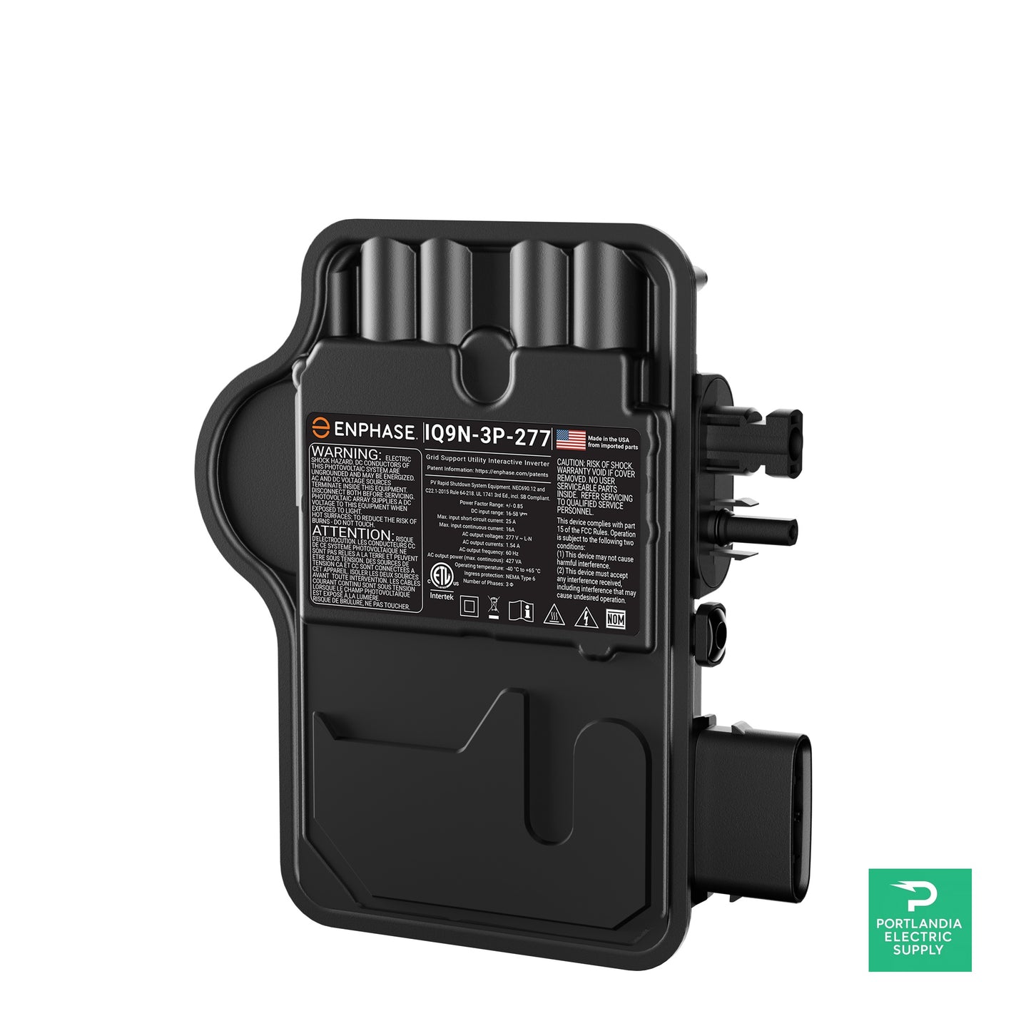 Enphase IQ9N 427W MC4 DC Bulkhead Single Phase Made in USA Microinverter IQ9N-A-DOM-US — PES Supply