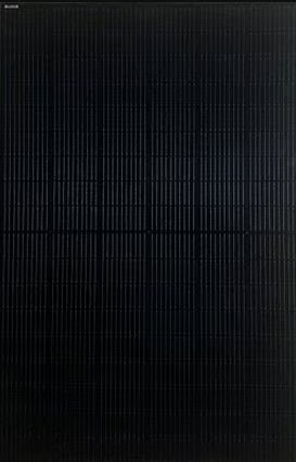 Alexus Solar 400W Black on Black 108 Half-Cell Mono Solar Panel ALEX-400-B-54-S