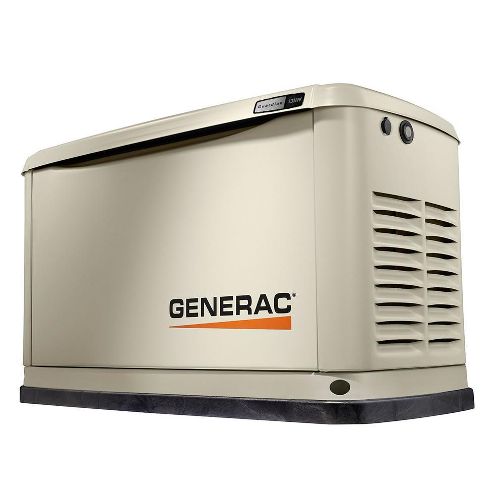Generac Guardian 7173 13.0KW Standby Generator — back view