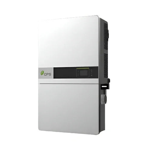 Chint Power CPS SCA60KTL-DO-US-T solar inverter front view, white wall-mounted unit