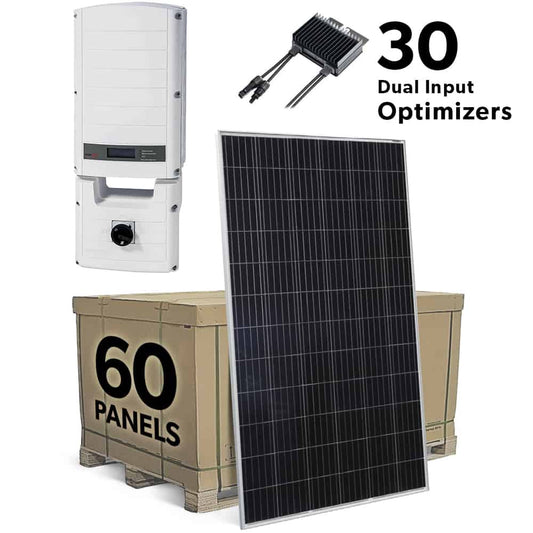 Commercial 27.0 kW 480V Three Phase Gridtie System for 60 Astronergy 72 Cell Modules