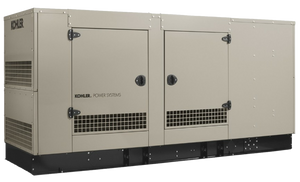Kohler KG100R 100kW 3-Phase 277/480V Standby Generator Steel Enclosure, CA/MA Compliant - KG100R-QS4