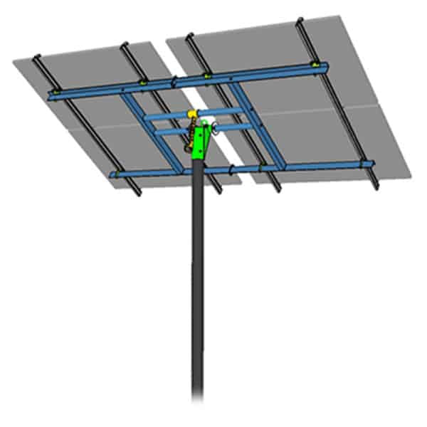 MT Solar 4-TOP-4-60 Single Pole Mount