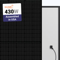 Silfab SIL-460 BG 460W All-Black Monocrystalline Solar Panel