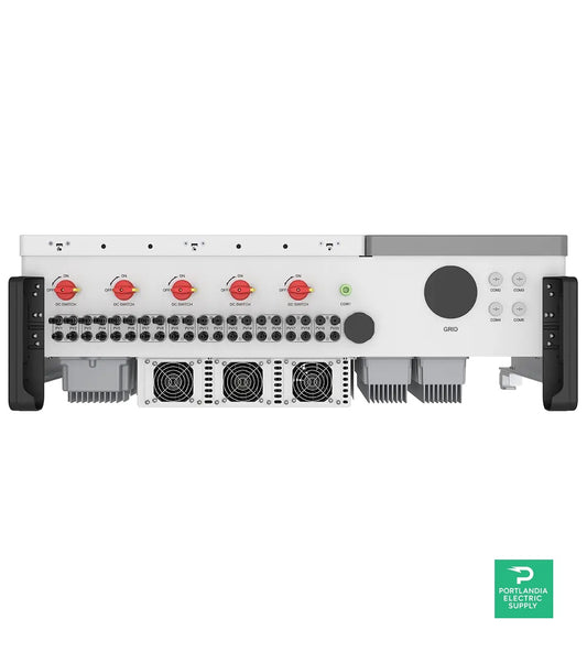 Solis 100kW Three Phase Ten MPPT w/ AFCI w/ FAN w/APS TX - 10 - S5-GC100K-US-APST — PES Supply