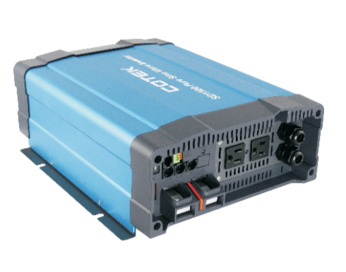 Cotek SD1500-112 GFCI 1,500W 12V Inverter