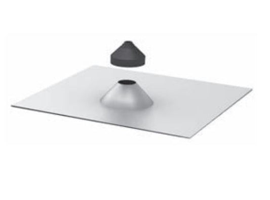 IronRidge Conduit Penetration Flashing QMCPC-A-12, Mill