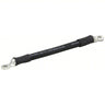 4/0 AWG Black Battery Cable with Black Heatshrink, 12", 3/8 Lug