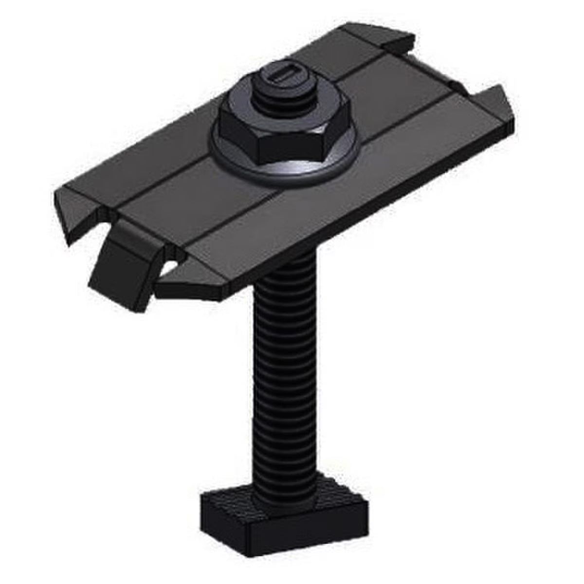 Unirac SM Mid Clamp BC Integrated Bonding Black (1 pc) 302027D-US