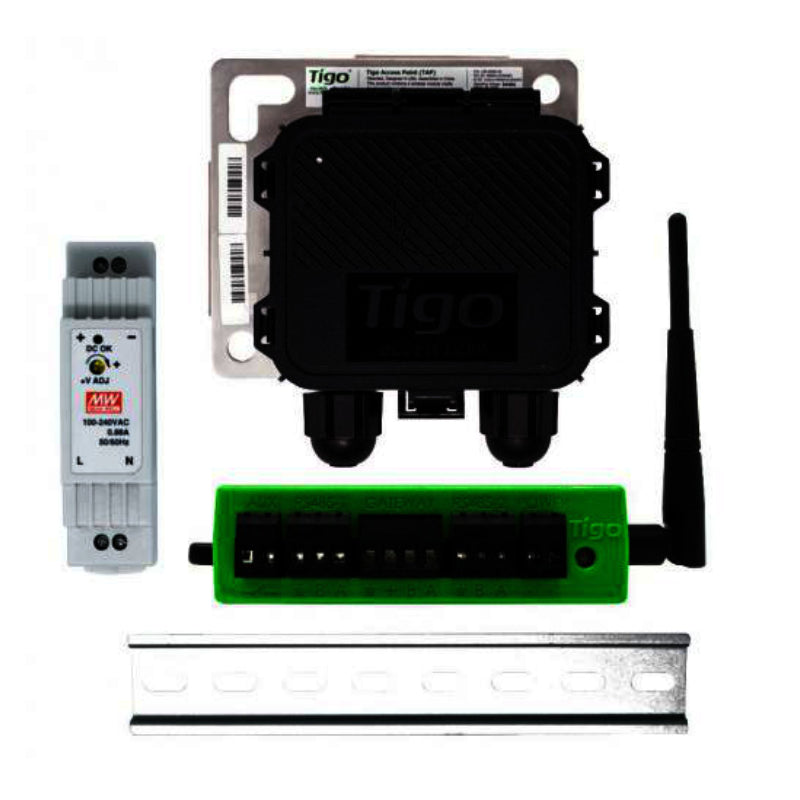 Tigo Energy Single Core CCA Kit TAP DIN Rail PSU Monitoring Kit 348-00000-52