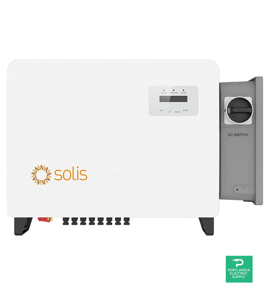 Solis 40KW 3-Phase W/oFan Inverter (No Transmitter) - 40K-US-F-SW — PES Supply
