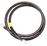 4/0 AWG Black Battery Cable with Black Heatshrink, 60", 3/8 Lug