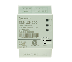 Growatt SM-US Smart Meter with 2 CTs (200A) – for MIN/SPH/SPF ESS Management