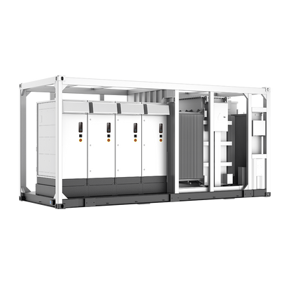 Sungrow 4400KVA 1500VDC 4 MPPT 3 Phase PV Central Inverter - SG4400UD-MV-US — side angle