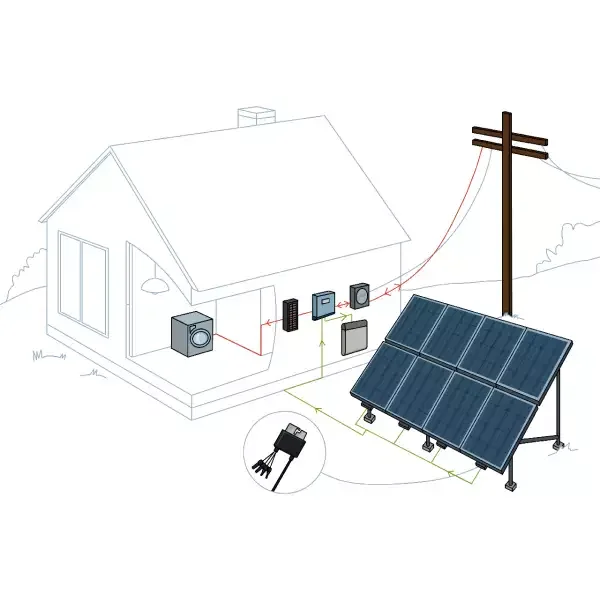 PES Solar Energy Kits - Hybrid - 6 kW | Portlandia Electric Supply