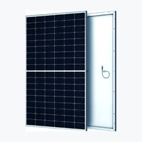 Hanersun HN18-54H 435W solar panel — official front/rear module render
