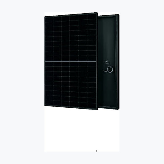 Hanersun HN18-54HB 395W solar panel — official front/rear module render
