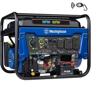 Westinghouse WGen5300DFc - 5300W Dual Fuel Portable Generator