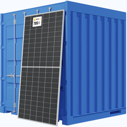 ZNShine Solar 705W 132-Cell Bifacial Solar Panel