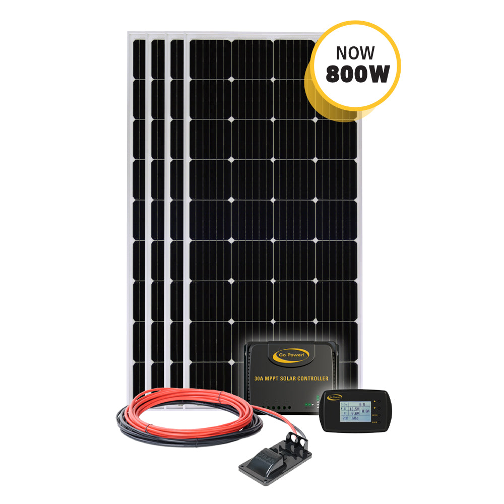 Go Power! SOLAR-AE-4 800W Solar All-Electric Kit