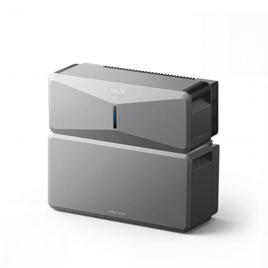 Anker SOLIX E10 B17E1141 Whole Home Backup System | 6kWh LiFePO4 Battery | 10-30 kW Turbo Output | Smart Grid & Storm-Guard