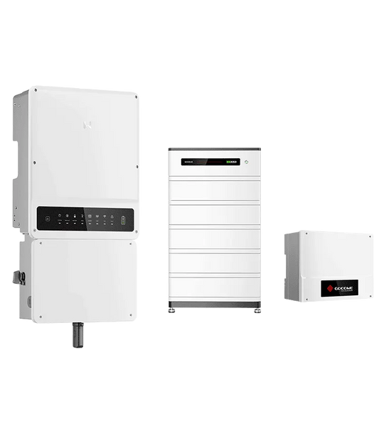 GoodWe A-ES 9.6kW Hybrid Inverter with GoodWe Lynx 16 kWh Battery FH-US High Voltage Battery —Bundle