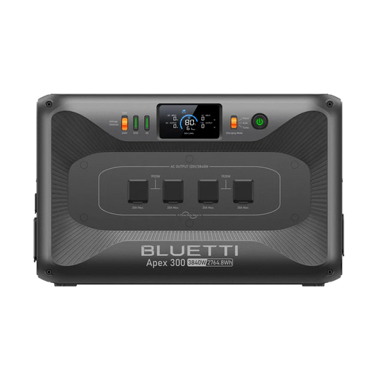 BLUETTI Apex 300 Portable Power Station, 2.7kW Expandable Battery Backup APEX300