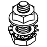 Ironridge Microinverter Bonding Hardware T-Bolt US Production (1 pc) BHW-MI-01HEX-A1-US