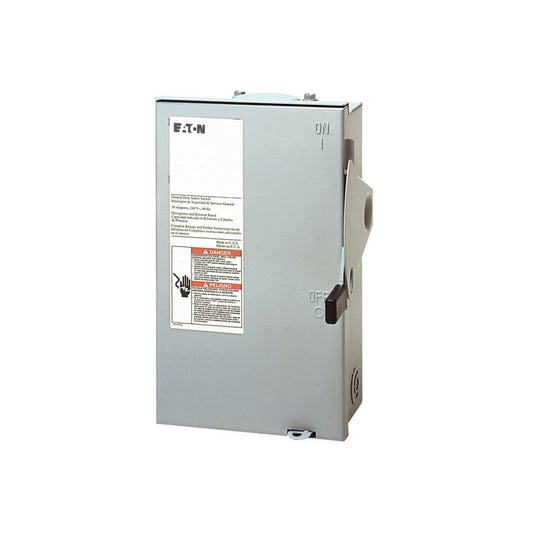 Eaton DG221URB Non-Fusible 30 amp 240Vac Outdoor Disconnect Safety Switch