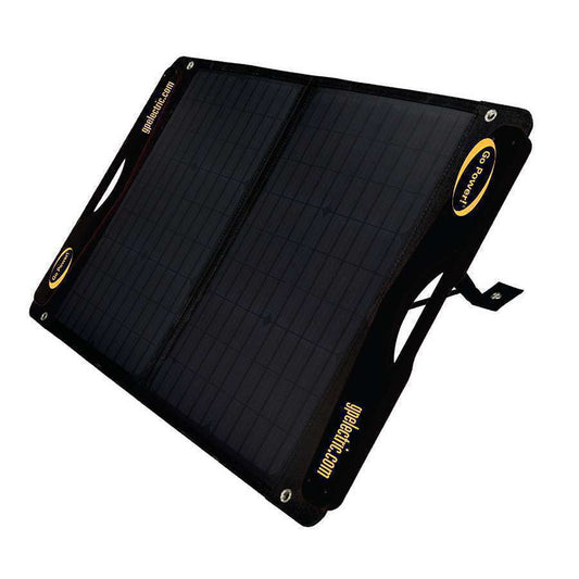 Go Power! GP-DURALITE-100: 100W/4.5A DURALITE PORTABLE SOLAR KIT W. 30A CONTROLLER