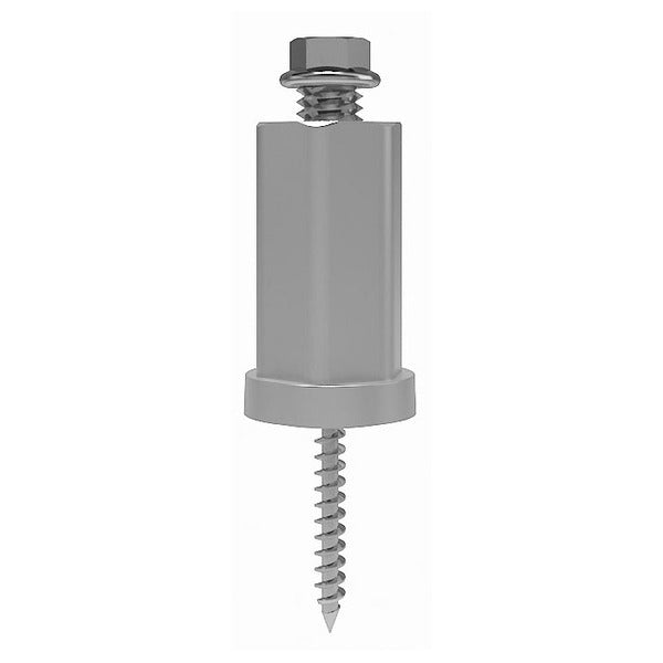 SunModo EZ Metal Roof Mount 2" Standoff Silver EZM-STANDOFF-2-S