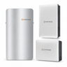 10kWh Enphase Home Battery Backup Kit – IQ Battery 10C, IQ Combiner 6C & IQ System Controller 3 — back view
