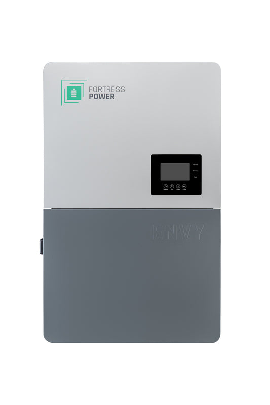 Fortress Power Envy Duo 21 Hybrid Inverter | 48V up to 16 kWh AC Output | 120V/240V Split-Phase or 208V 3-Phase