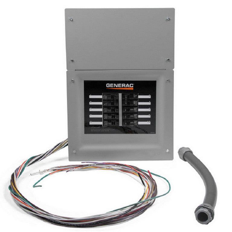 Generac 10-Circuit 50 Amp Load Center ATS