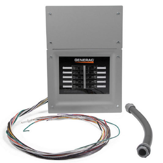 Generac 10-Circuit 50 Amp Load Center ATS