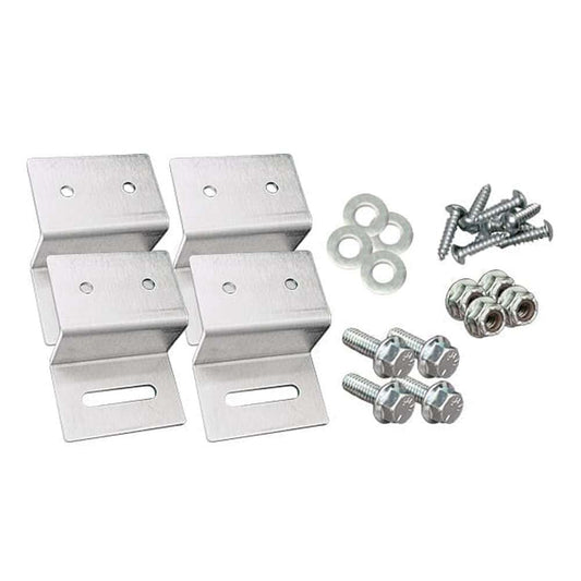 Solar Panel Mounting Hardware Kit, Set of 4 Z-Brackets
