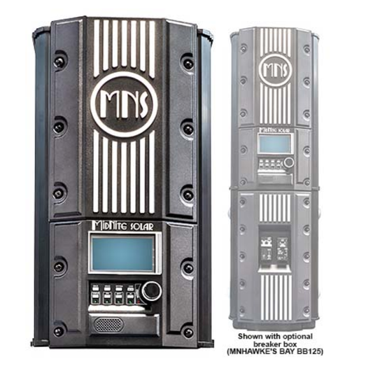 MidNite Solar Hawke's Bay - 120A 150VDC MPPT Charge Controller — back view