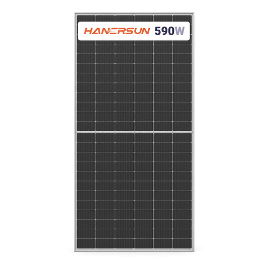 HanerSun 590W Hitouch5N N-TOPCon Bifacial Solar Panel HN18N-72HT 590W